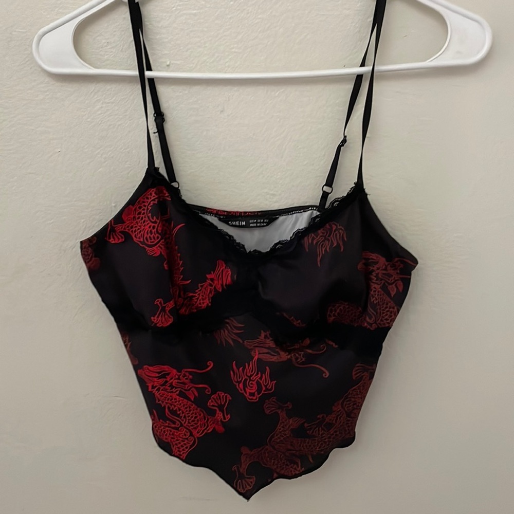 Fiery Dragon Crop Top<3